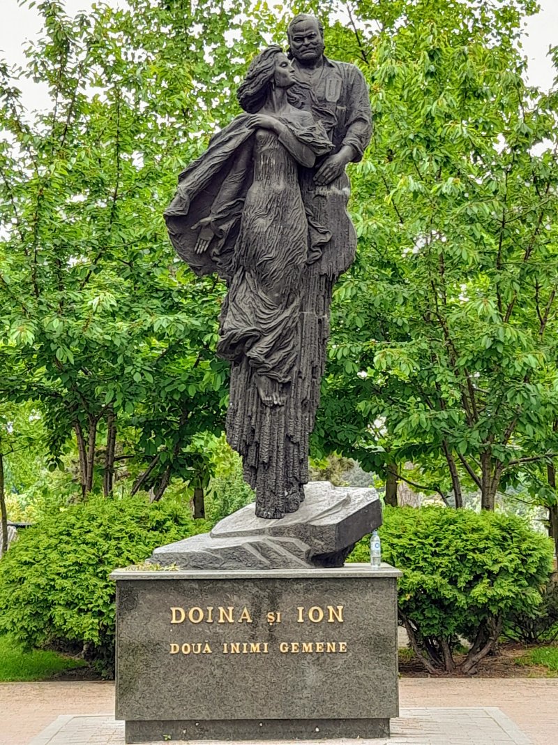 The Monument of Ion and Doina Aldea-Teodorovici
