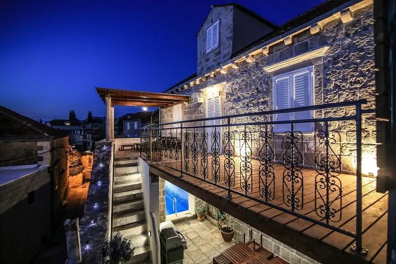 Dubrovnik-Cavtat Authentic  stone Villa with Indoor pool and sunset terrace