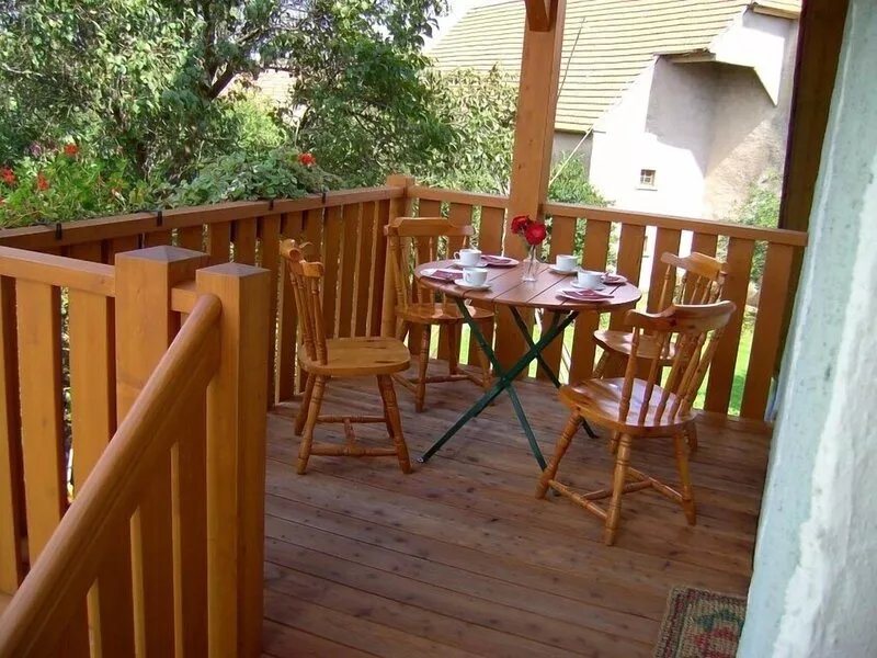Vacation apartment "Spatzennest" (85sqm) with two separate bedrooms and