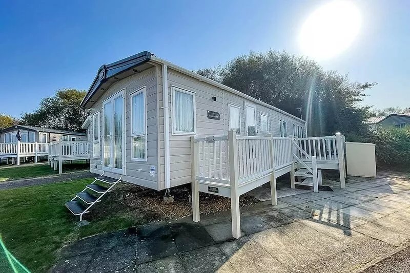 Beautiful lodge at Manor Park in Hunstanton ref 23018K