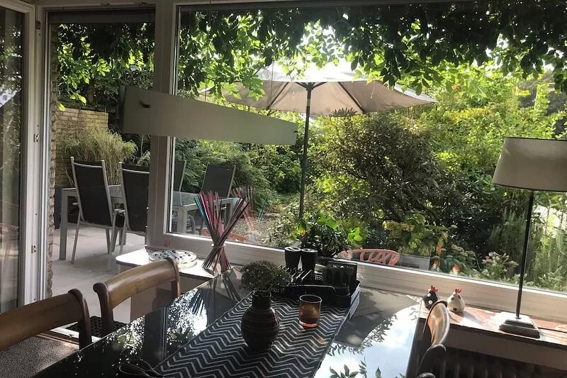 Quietly located apartment with terrace and small balcony. Garden, 5 min by car