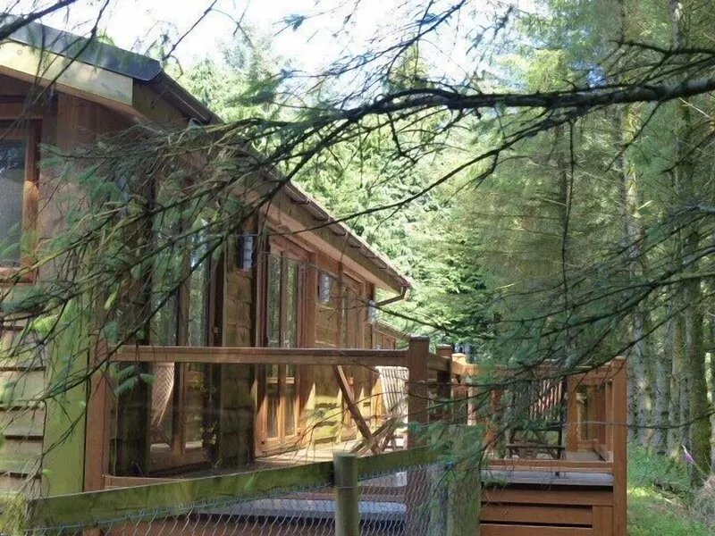 A Lodge set in a Quiet Location with country Views