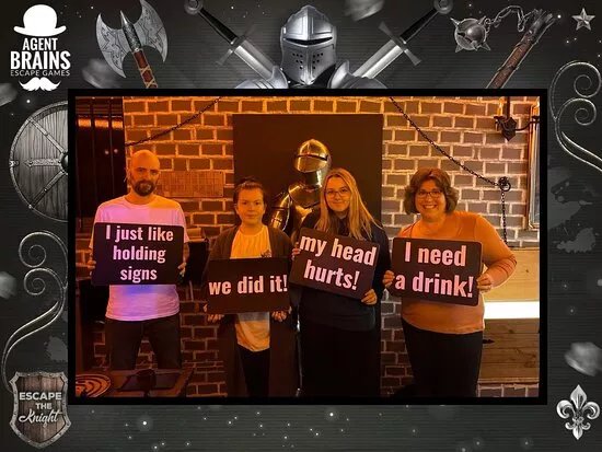 Agent Brains Escape Games