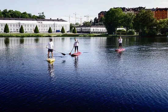 Paddla SUP I Stockholm City