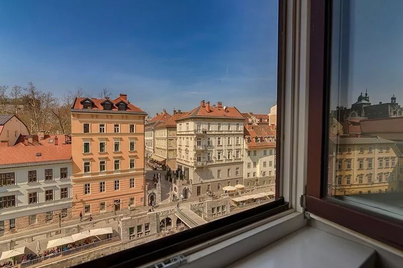 Ljubljana Old Town, Beautiful Top floor apartment with Elevator