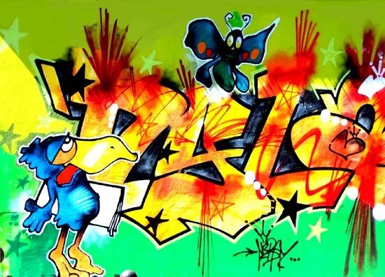 Fresque De Nebay " L'art Est Dans La Rue "