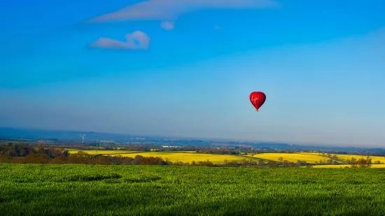 Virgin Balloon Flights - Northampton, Hanging Houghton