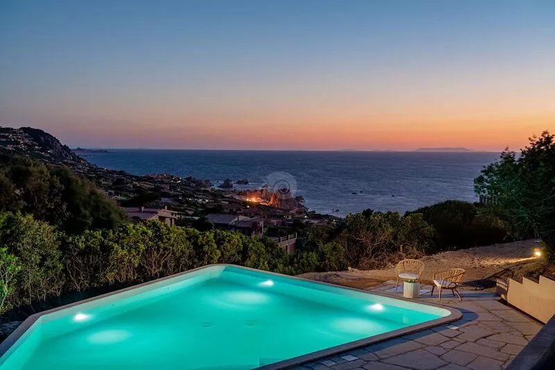 Villa with private pool in Costa Paradiso: Villa Albanella