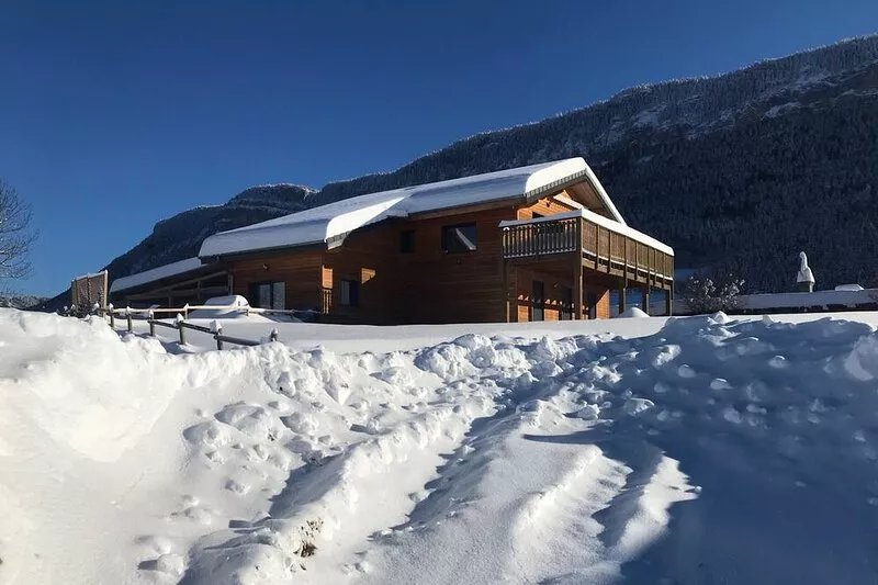 Superb new chalet in the heart of the Vercors with large terraces and mountain