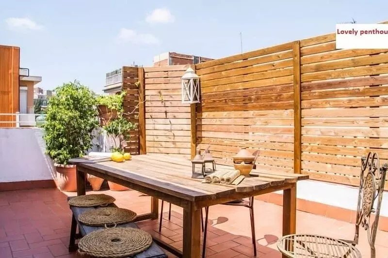 Lovely penthouse with an amazing sunny terrace in Barcelona