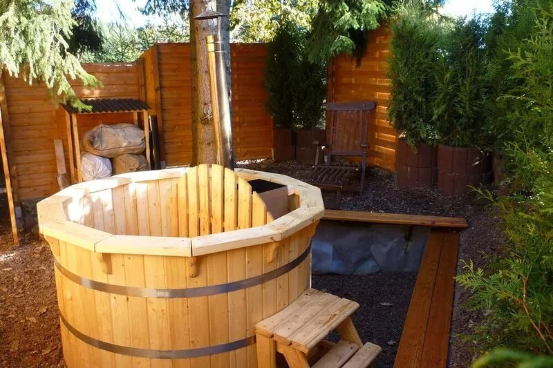 Holiday home for 2 persons close to a swimming pool