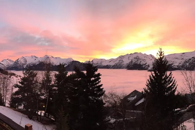 Domaine de l'Alpe d'Huez-Villard-Reculas: 180m2 chalet with stunning views