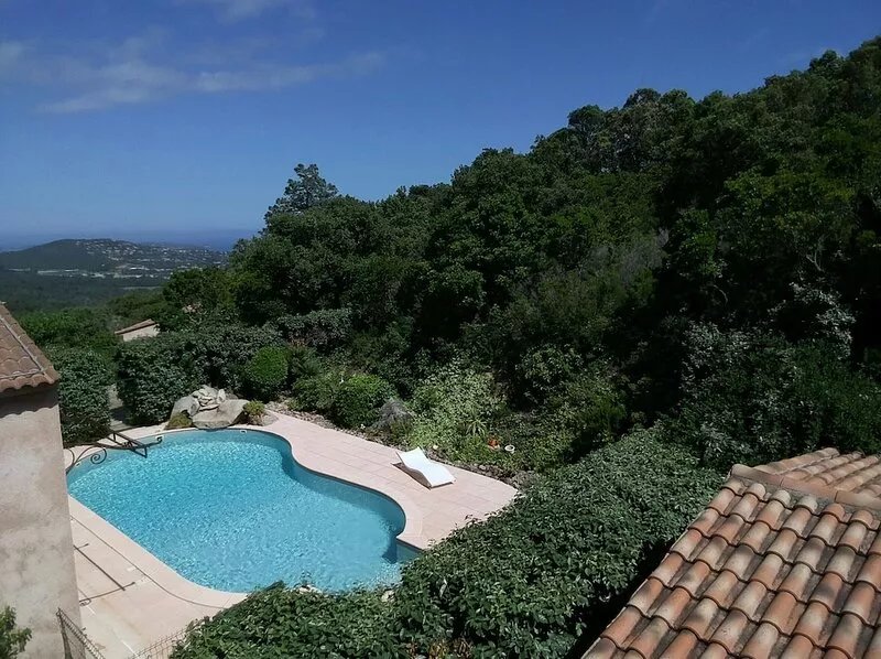 Mini villa studio 19 m2 for 2 people +clim + swimming pool, sea and mountain