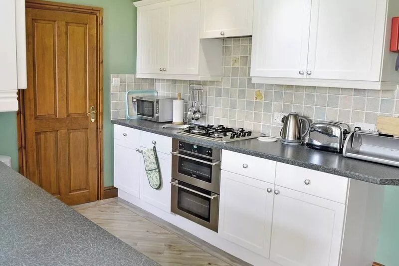 A traditional bungalow with breathtaking views from the lounge towards