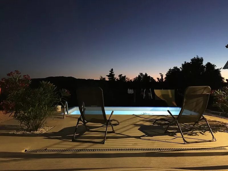 Rental in the Ardèche with private swimming pool, in the heart of nature, not