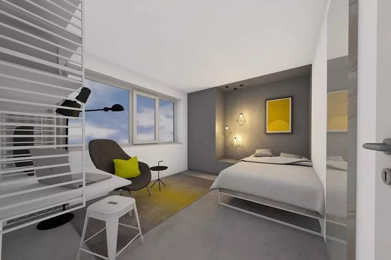 104 sqm designer duplex apartment new build first occupancy April 2018