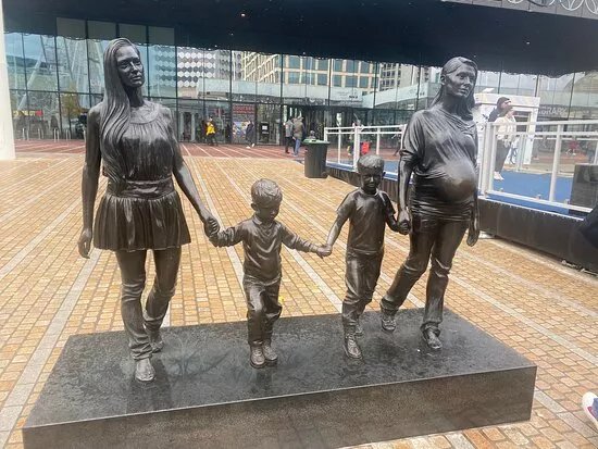 A Real Birmingham Family Statue