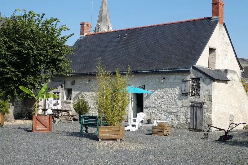 Charming house on the outskirts of the village in an old farmhouse