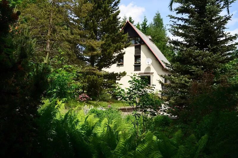 Apartment in the Gründeltal; Idyllic location; Nature reserve Weißeritzwiesen