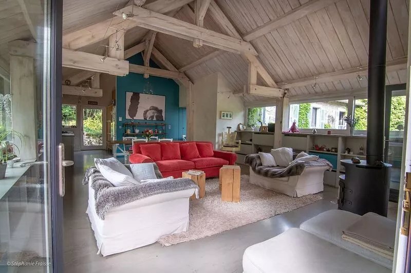 Family home with Nordic bath in quiet countryside 1 hour from Paris!