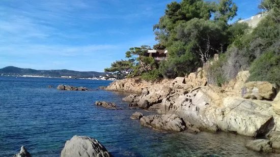 Sentier du littoral - Le Lavandou - Plage de la Fossette