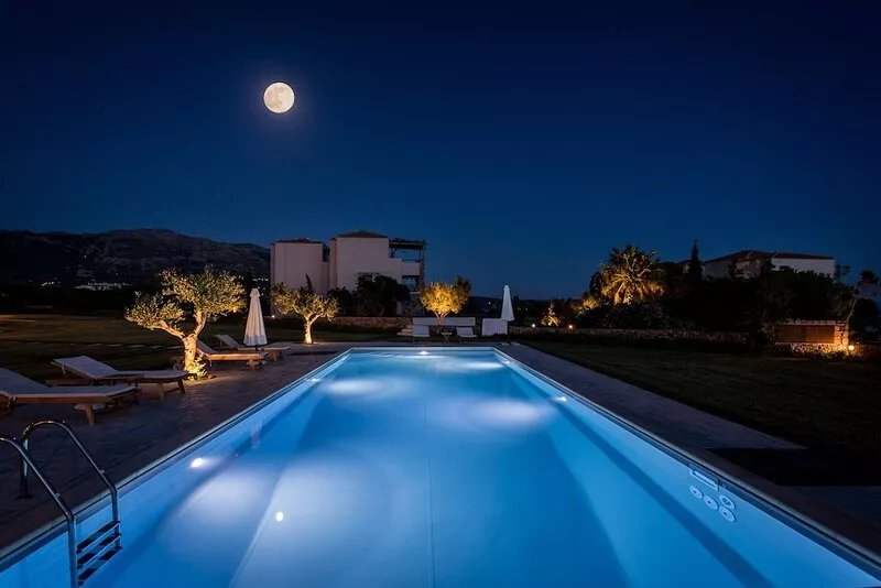 Pool and sea view villa| Neapoli Villas