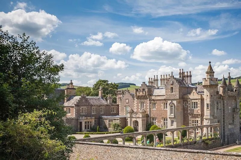 World famous house in the beautiful Scottish Borders