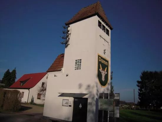 Der Stromturm in Damm