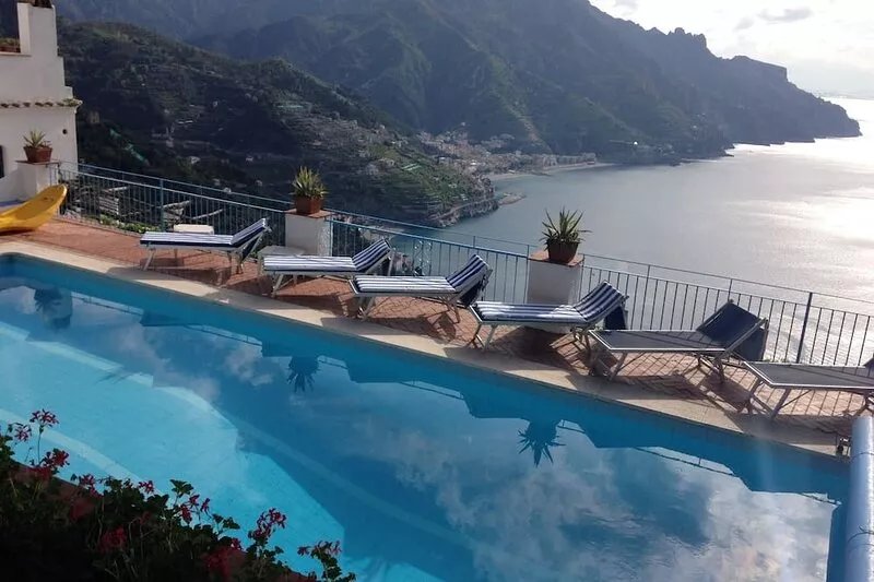 VILLA Porta Donica Ravello great views swimming pool gardens and garage