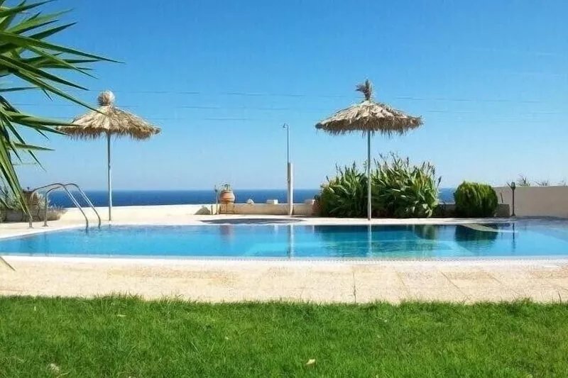 Liakoto Villa with great view and pool - in Makri Gialos village