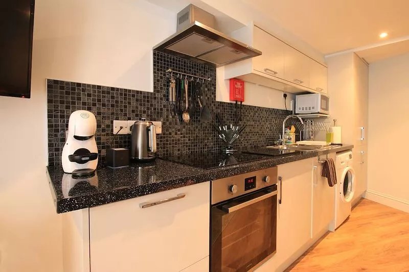 Apartment with Garden View at Streamside Apartment