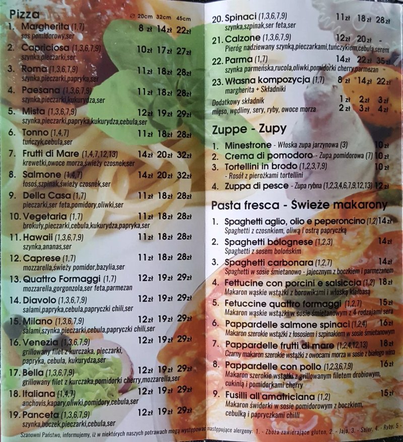 Bella Italia Ristorante Pizzeria