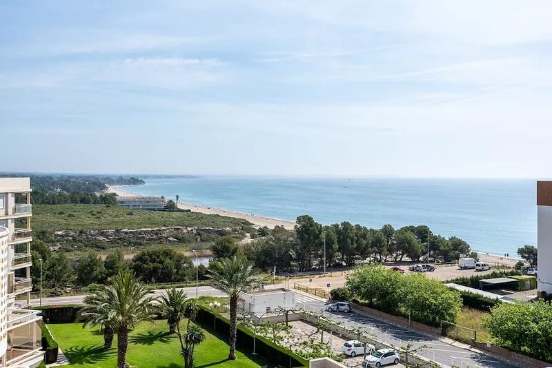 Apartment "Penthouse Solymar" with Sea View, Pool, Wi-Fi, Garden & Terrace