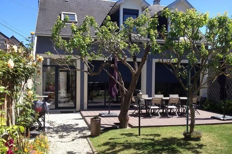 Family home with garden 100m from the beach - l'Epi Bleu