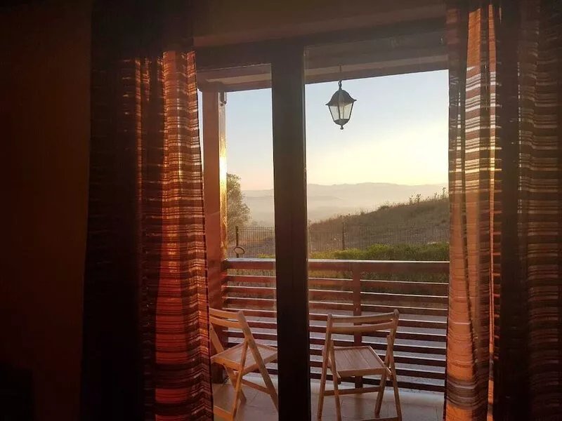 Homelike studio with a breathtaking view