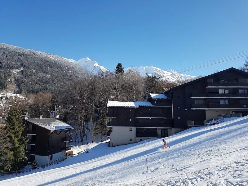 Apartment on the slopes in Saint Gervais (7 people max) with pool