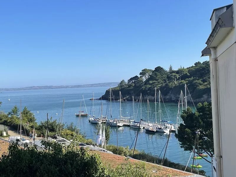 Magnifique vue mer  Appartement T3 vue  baie de Douarnenez port de Tréboul