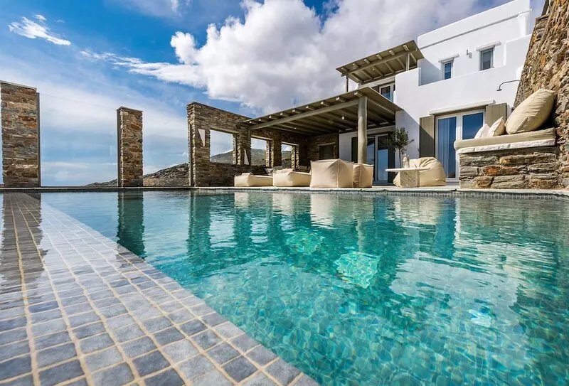 VATHI BLUE LUXURY VILLA WITH PRIVATE SWIMMING POOL AND EXCEPTIONAL SEA VIEW