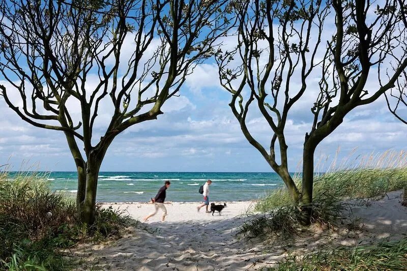 Haus GUSTAV - cozy holiday home with a direct view of the Baltic Sea in a quiet