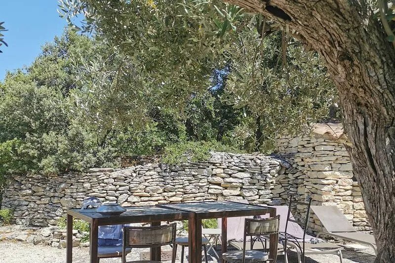 Typical farmhouse of the XVII in small hamlet in Gordes