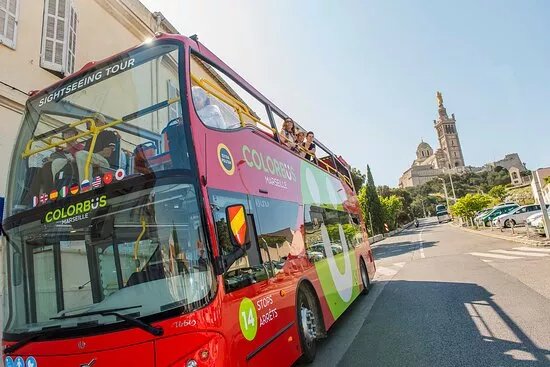 Colorbus Marseille : Hop-On Hop-Off Sightseeing Tour