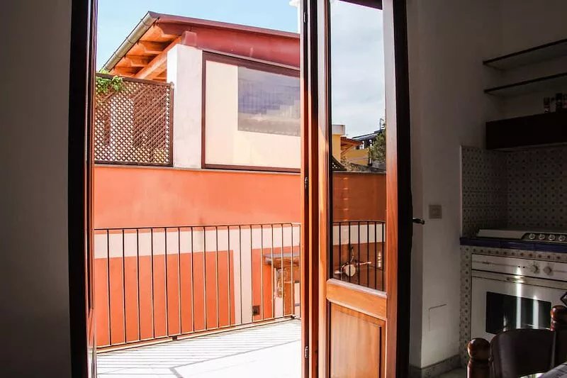 Delightful house in the historic center of Lipari with spectacular private