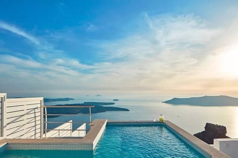 Amazing Santorini Villa | Caldera Serene House | 3 Bedrooms | Private Plunge