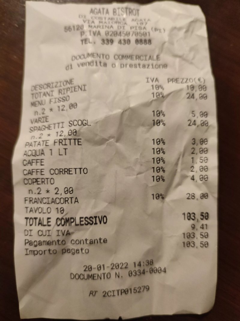 Restaurant Pescotto