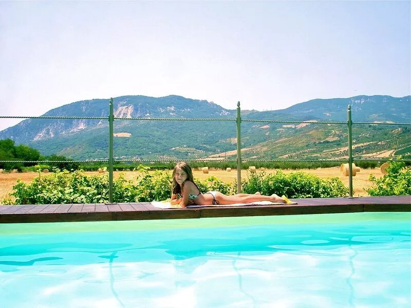 Charming COTTAGES (up to 2-4 p) nestled by wide gardens (pool, mountains, beach)