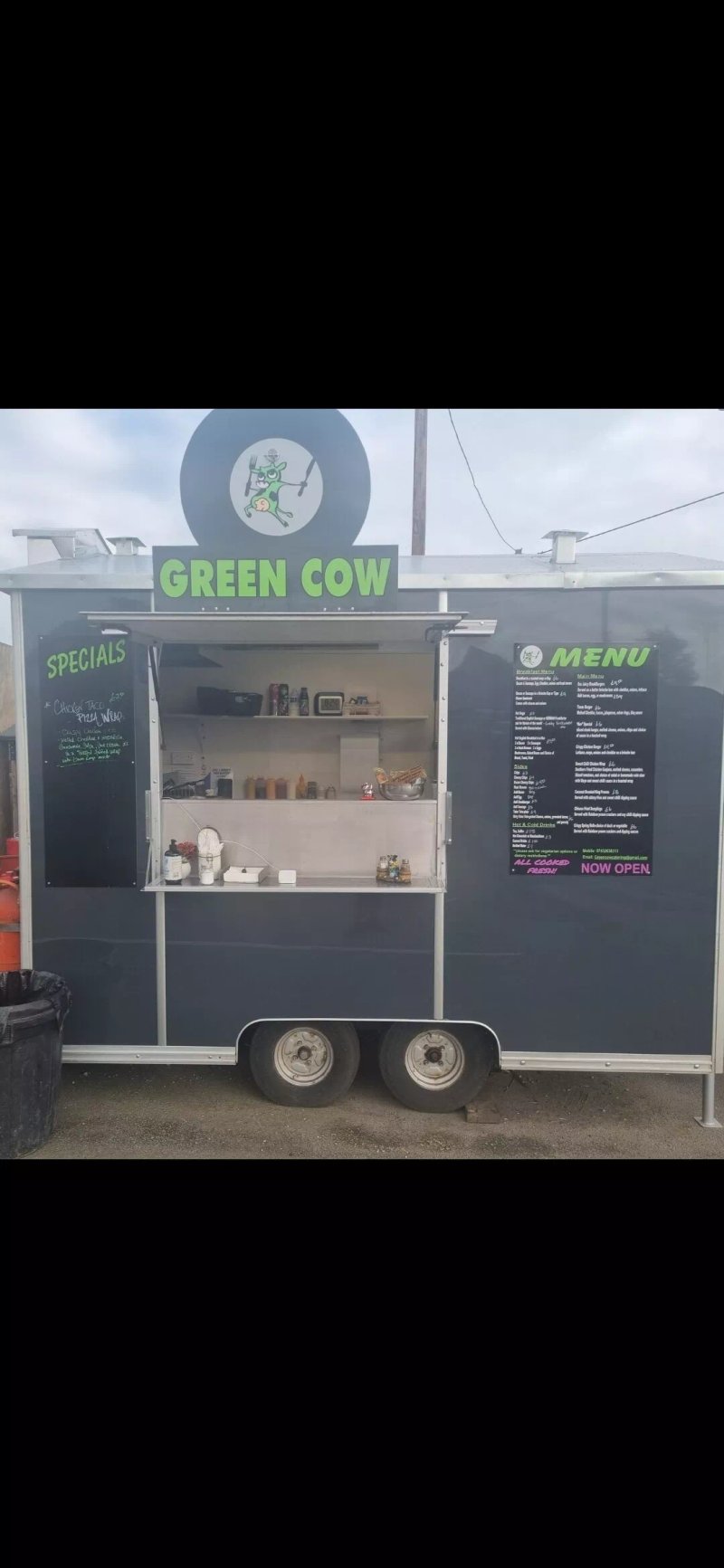 Green Cow Food Van