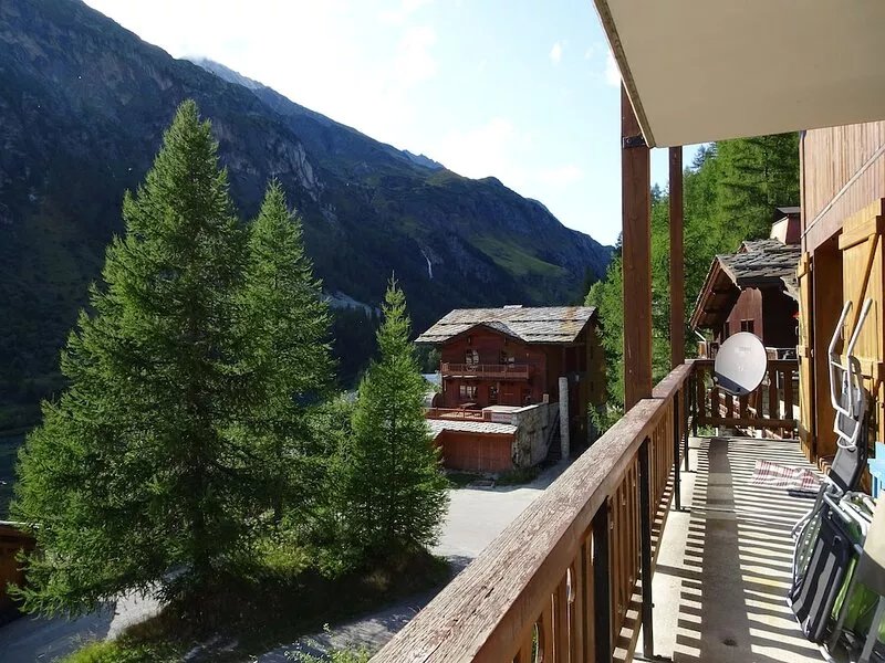 Sunny, spacious apartment (75 m2), 3 bedrooms, Tignes Brevières