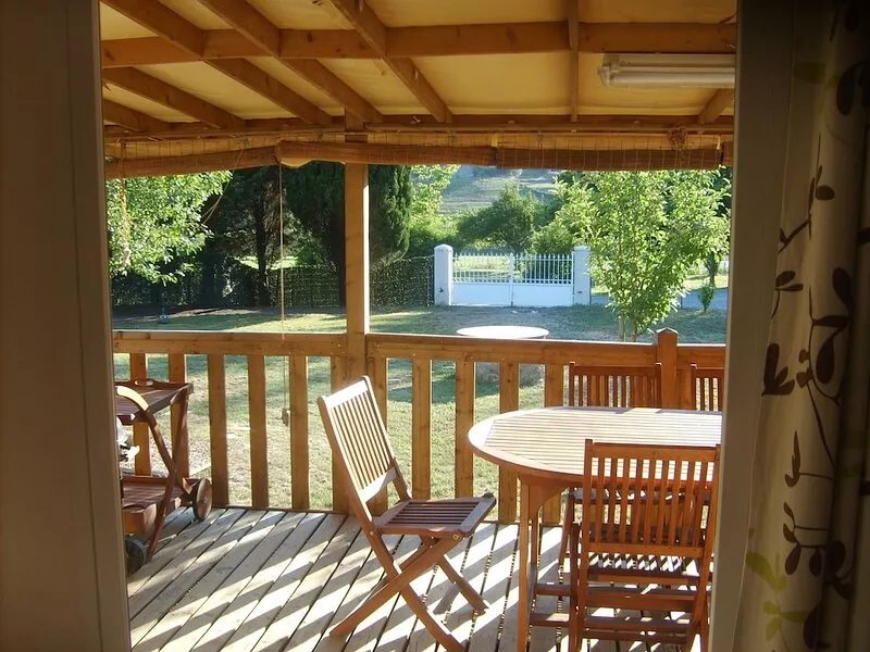 TOP COMFORT Mobilhome 35m² on private land with trees of 800 M². private pool