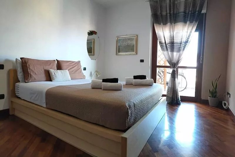 Apartment "Bethel Fiumicino" with Balcony & Wi-Fi