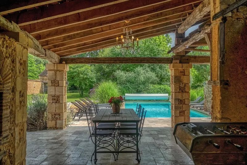 Dezie Manor Cottage and Gardens near Sarlat la Caneda